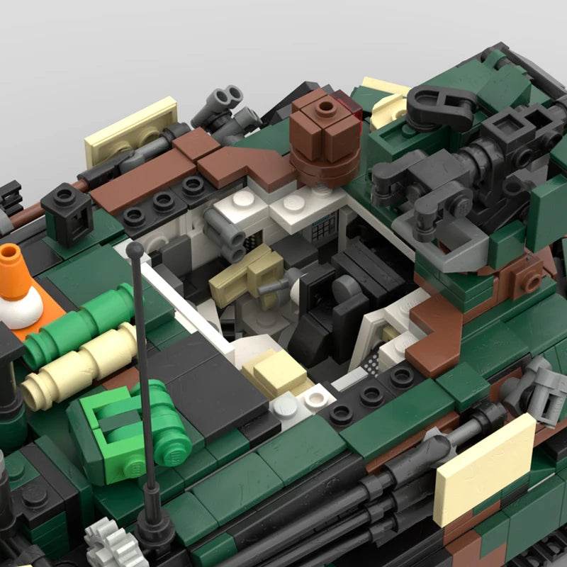 Military Tank MOC Building Blocks 1678PCS Battle Model Toys Building Bricks MOC - ToylandEU