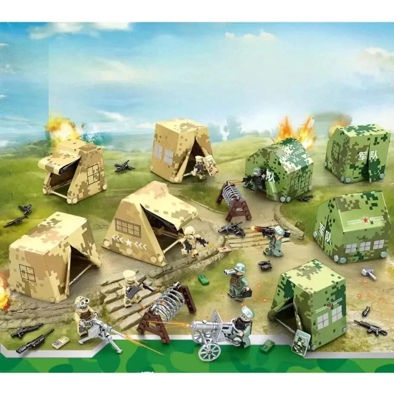 Military Tents Special Force Field Force WW2 Infantry Toys -  ToylandEU™