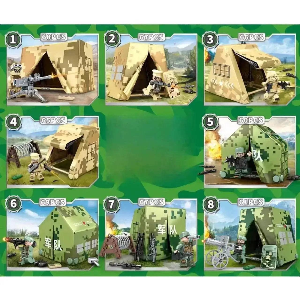  Military Tents Special Force Field Force WW2 Infantry Toys -  ToylandEU™
