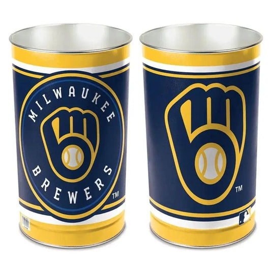  Milwaukee Brewers 15 Inch Metal Wastebasket with Team Logo -  ToylandEU™
