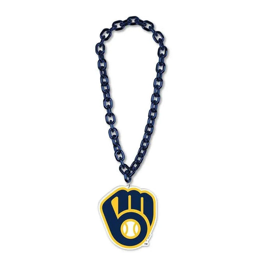  Milwaukee Brewers Big Foam Logo Necklace Fan Chain 38 Inch -  ToylandEU™