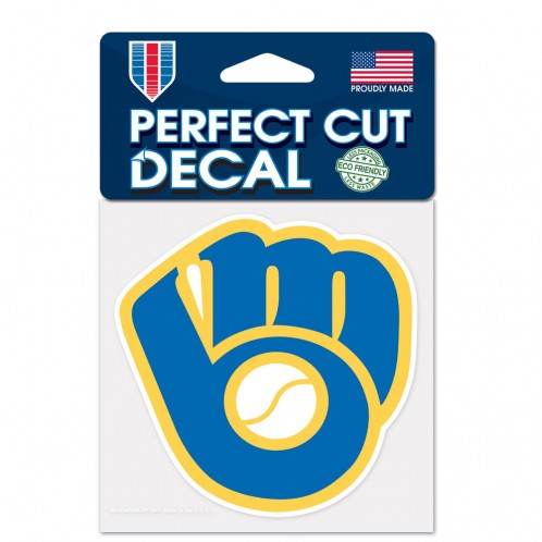 Milwaukee Brewers Decal 4x4 Perfect Cut Color Vinyl - ToylandEU