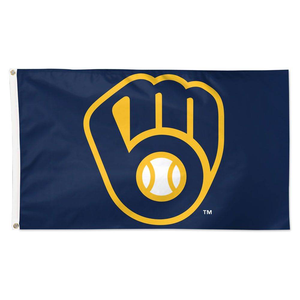 Milwaukee Brewers Flag 3x5 Team Wincraft Durable Sewn Ends - ToylandEU