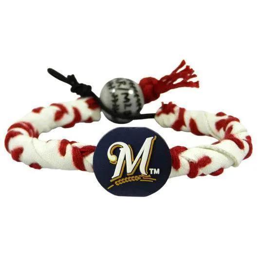  Milwaukee Brewers Frozen Rope Baseball Bracelet Leather -  ToylandEU™