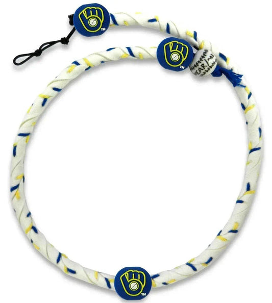  Milwaukee Brewers Frozen Rope Baseball Necklace Team Color -  ToylandEU™