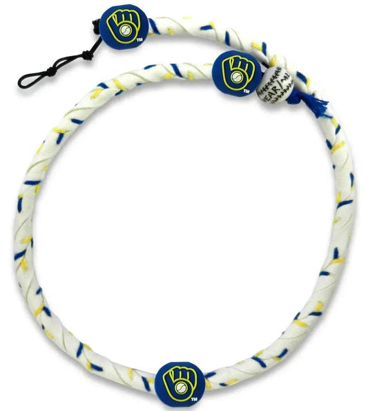  Milwaukee Brewers Frozen Rope Baseball Necklace Team Color -  ToylandEU™