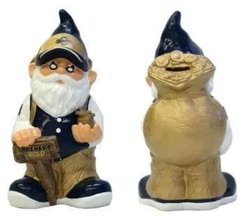  Milwaukee Brewers Garden Gnome - Coin Bank CO -  ToylandEU™