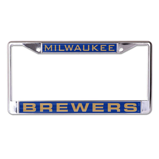 Milwaukee Brewers Inlaid License Plate Frame Special Order - ToylandEU