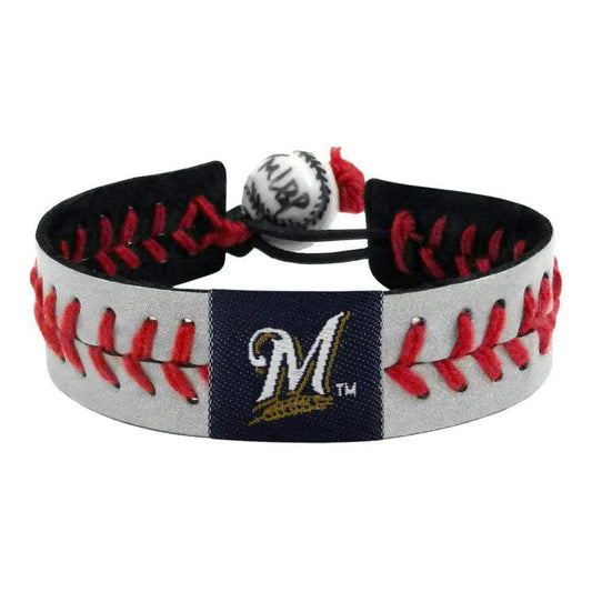  Milwaukee Brewers Leather Bracelet Ceramic Bead Adjustable -  ToylandEU™
