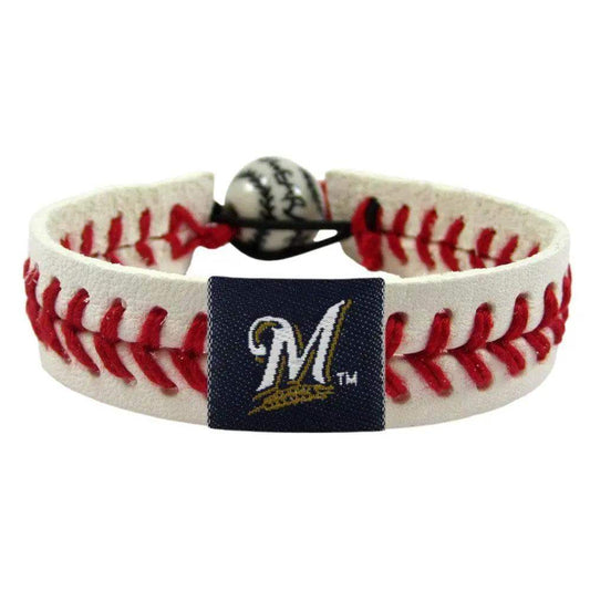  Milwaukee Brewers Leather Bracelet With Ceramic Bead -  ToylandEU™