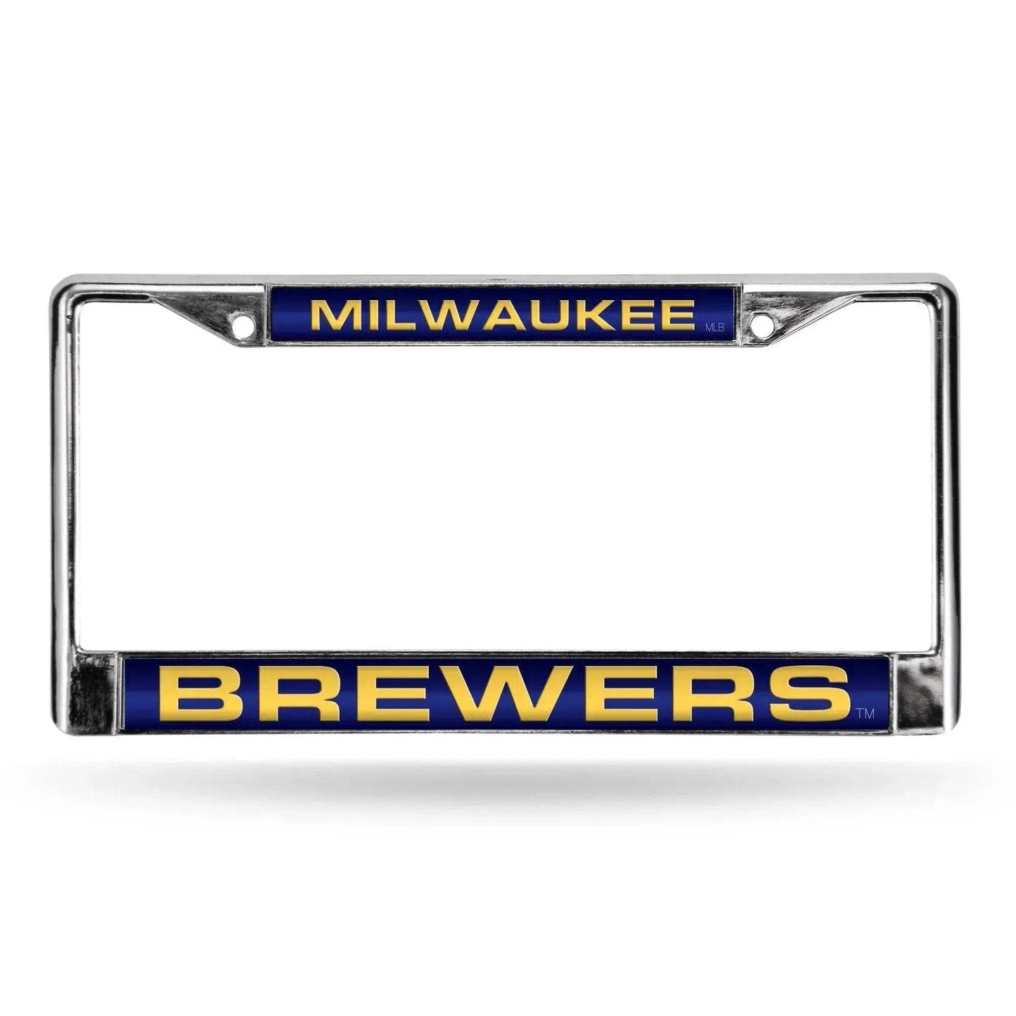  Milwaukee Brewers License Plate Frame Laser Cut Chrome -  ToylandEU™