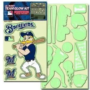  Milwaukee Brewers Lil Buddy Glow in the Dark Kit 20 Decals -  ToylandEU™