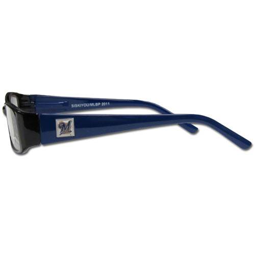 Milwaukee Brewers Reading Glasses Color 2.25 Power Logo - ToylandEU