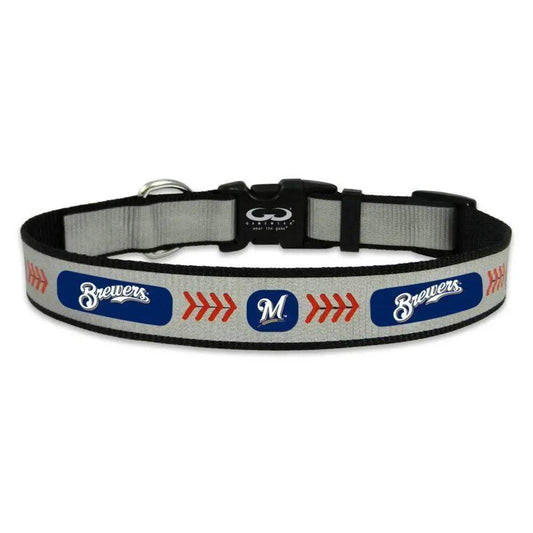  Milwaukee Brewers Reflective Pet Collar Baseball Size Medium -  ToylandEU™