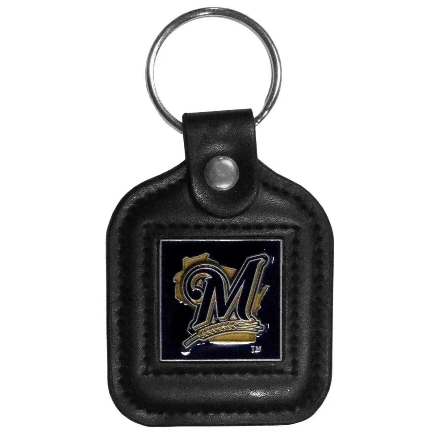  Milwaukee Brewers Square Leather Key Ring With Logo -  ToylandEU™