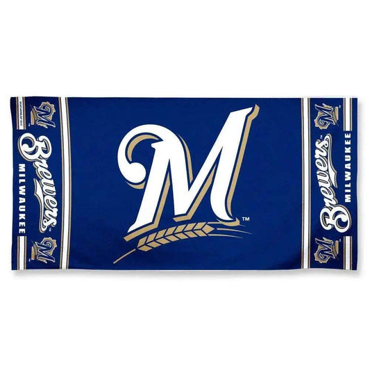  Milwaukee Brewers Style 100 Percent Cotton Towel 30x60 -  ToylandEU™