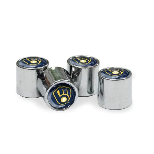  Milwaukee Brewers Valve Stem Caps With Team Logo Set -  ToylandEU™