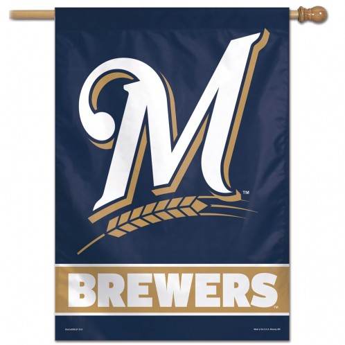 Milwaukee Brewers Vertical Banner 28x40 Outdoor Decor - ToylandEU