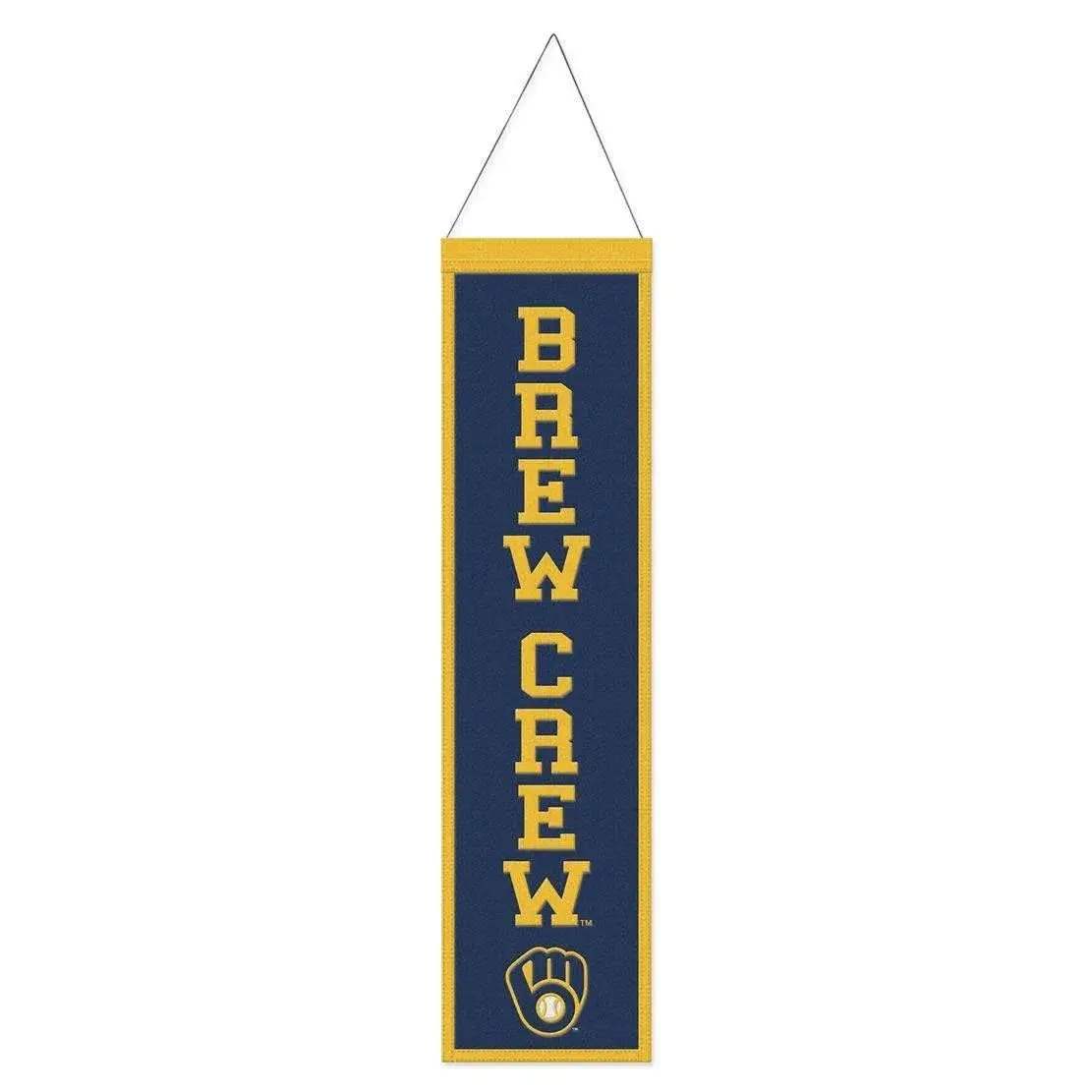  Milwaukee Brewers Wool Banner 8x32 Heritage Slogan Design -  ToylandEU™