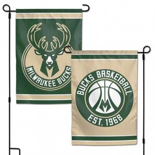  Milwaukee Bucks 12x18 Garden Style Two Sided Flag WinCraft -  ToylandEU™