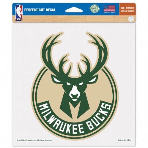 Milwaukee Bucks Decal 8x8 Perfect Cut Color Special Order - ToylandEU