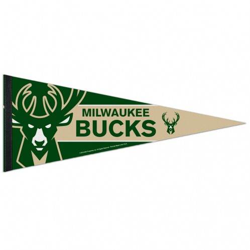 Milwaukee Bucks Premium Felt Pennant 12x30 Inches Size - ToylandEU