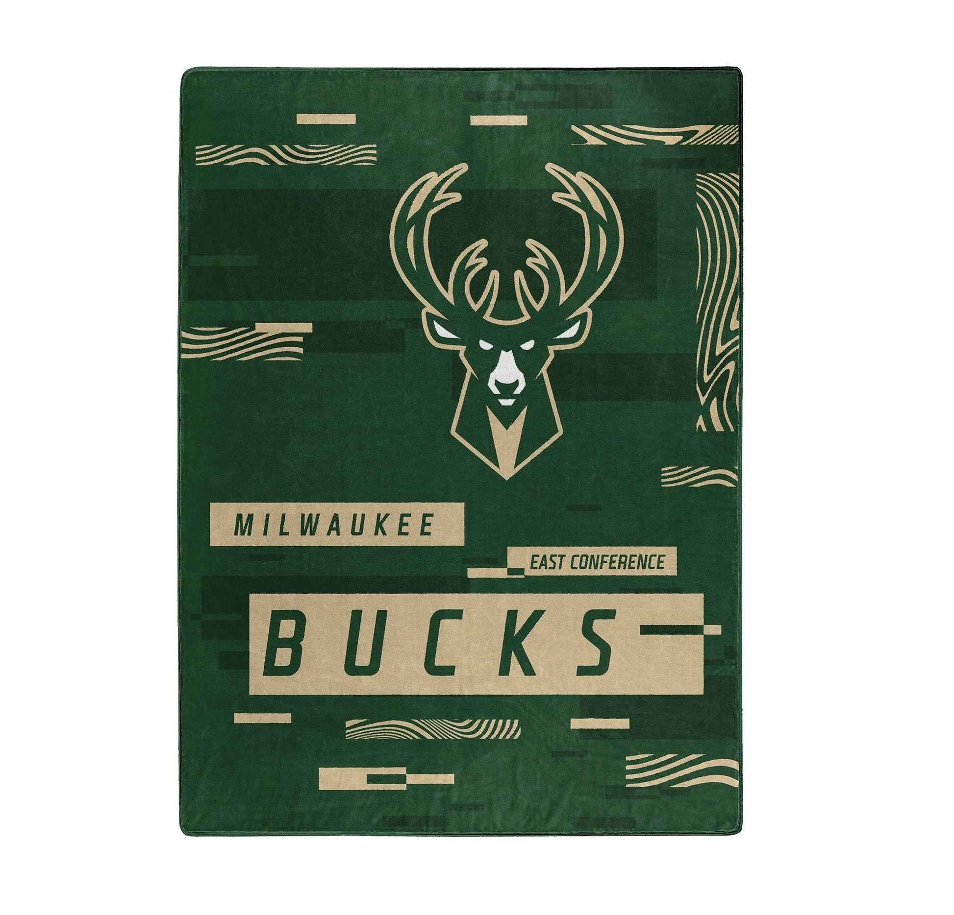 Milwaukee Bucks Raschel Throw Blanket 60x80 Digitize Design - ToylandEU