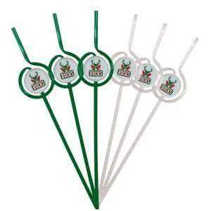 Milwaukee Bucks Team Sipper Straws BPA Free 6 Pack Official - ToylandEU