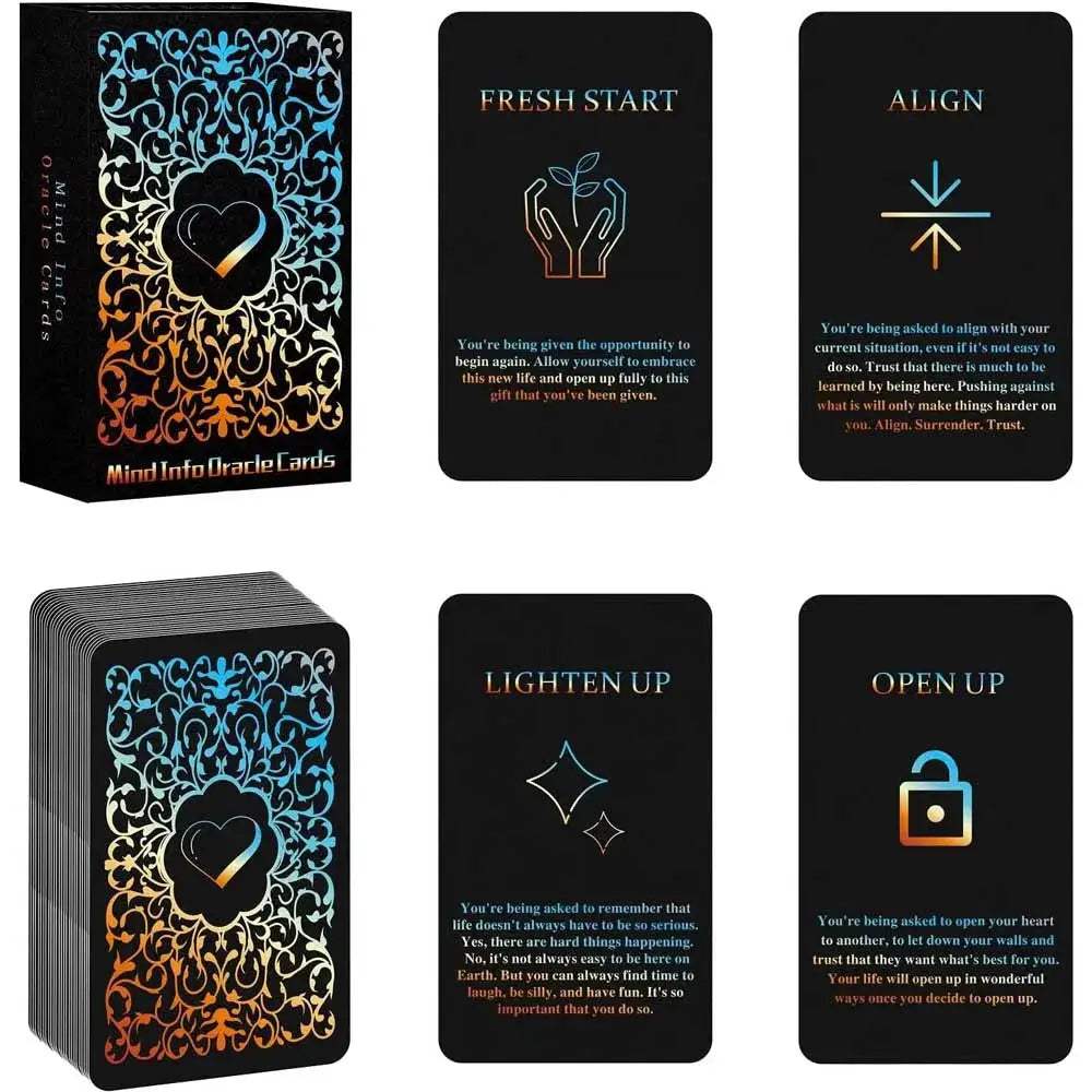  Mind Info Oracle Tarot Deck Premium Life Career Insight -  ToylandEU™