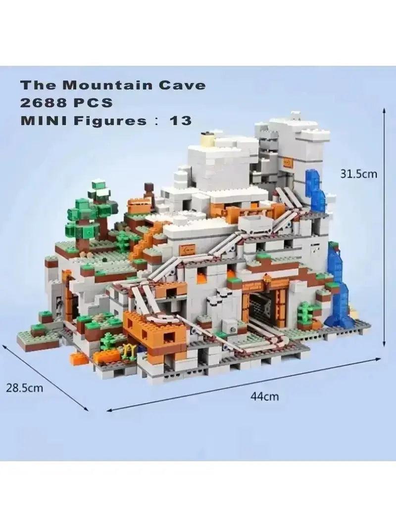  Minecraft Building Blocks Cave Set 2688 Pieces Educational -  ToylandEU™