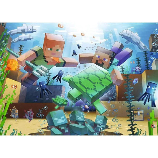  Minecraft Mosaic 1000 Piece Jigsaw Puzzle for Builders -  ToylandEU™