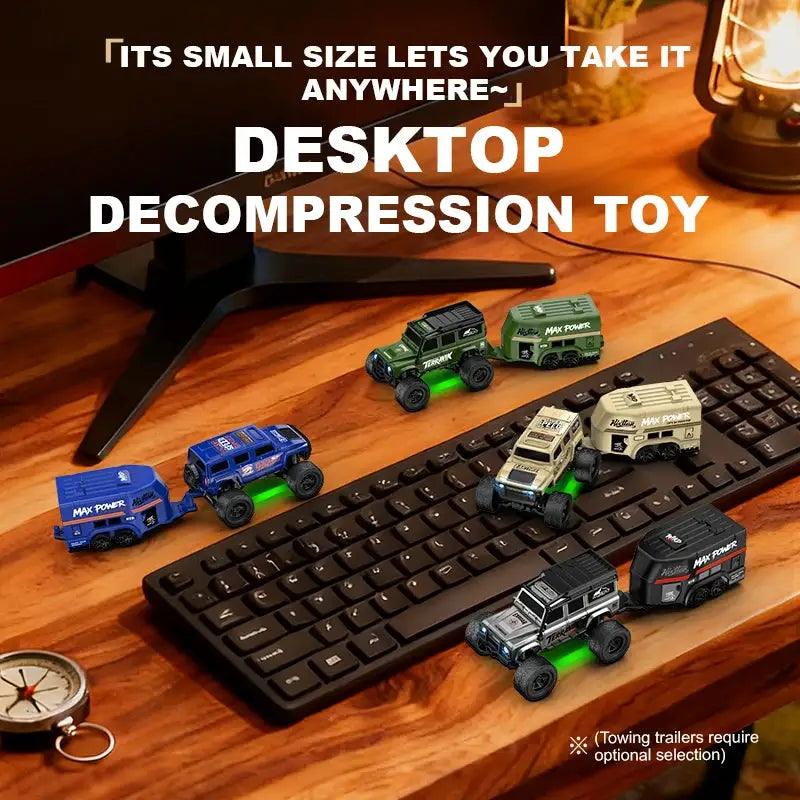  Mini 1 64 Remote Control Car With Trailer Off Road Fun -  ToylandEU™