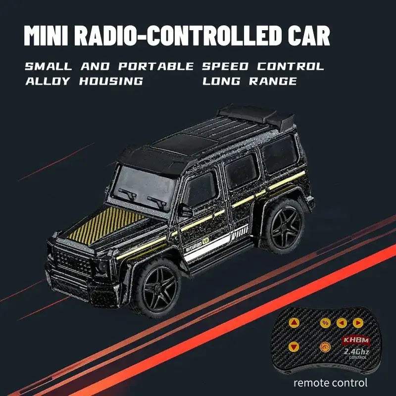 Mini Alloy RC Car Remote Control 60 Minute Run Time - ToylandEU