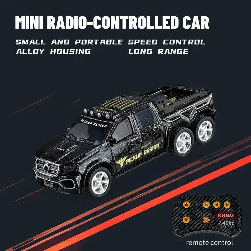 Mini Alloy RC Car Remote Control 60 Minute Run Time - ToylandEU