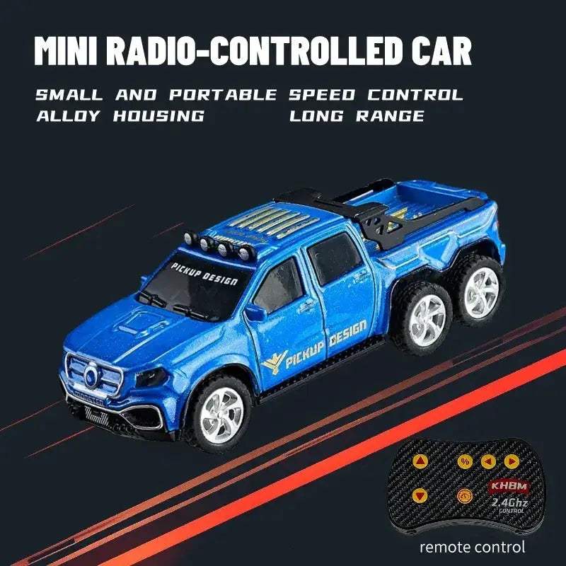 Mini Alloy RC Car Remote Control 60 Minute Run Time - ToylandEU
