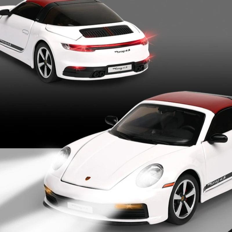 Mini Auto 911 Targa 4S Diecast | 1:32 Scale | Toylandeu™