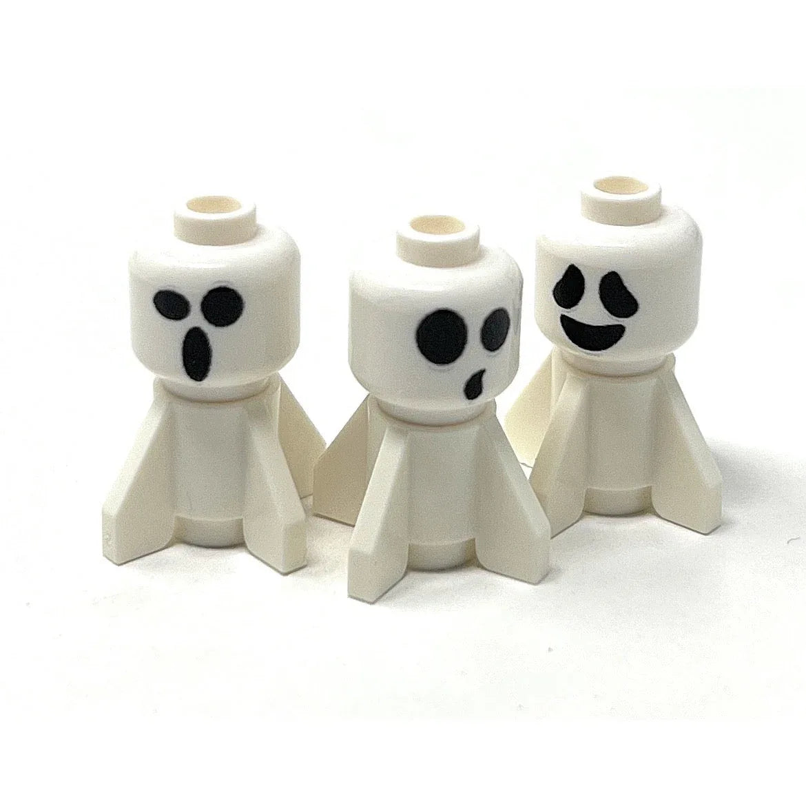 Mini Baby Halloween Ghosts (Set of 3) - B3 Customs made using LEGO parts - ToylandEU