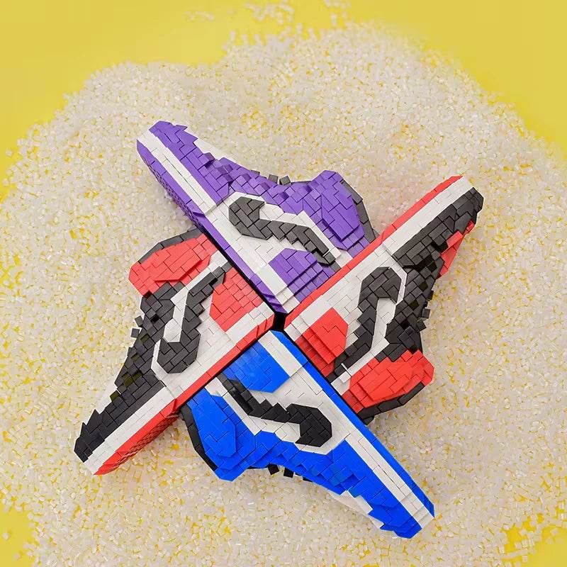Mini Basketball Shoes 3D Puzzle Building Blocks Set for Adults - ToylandEU