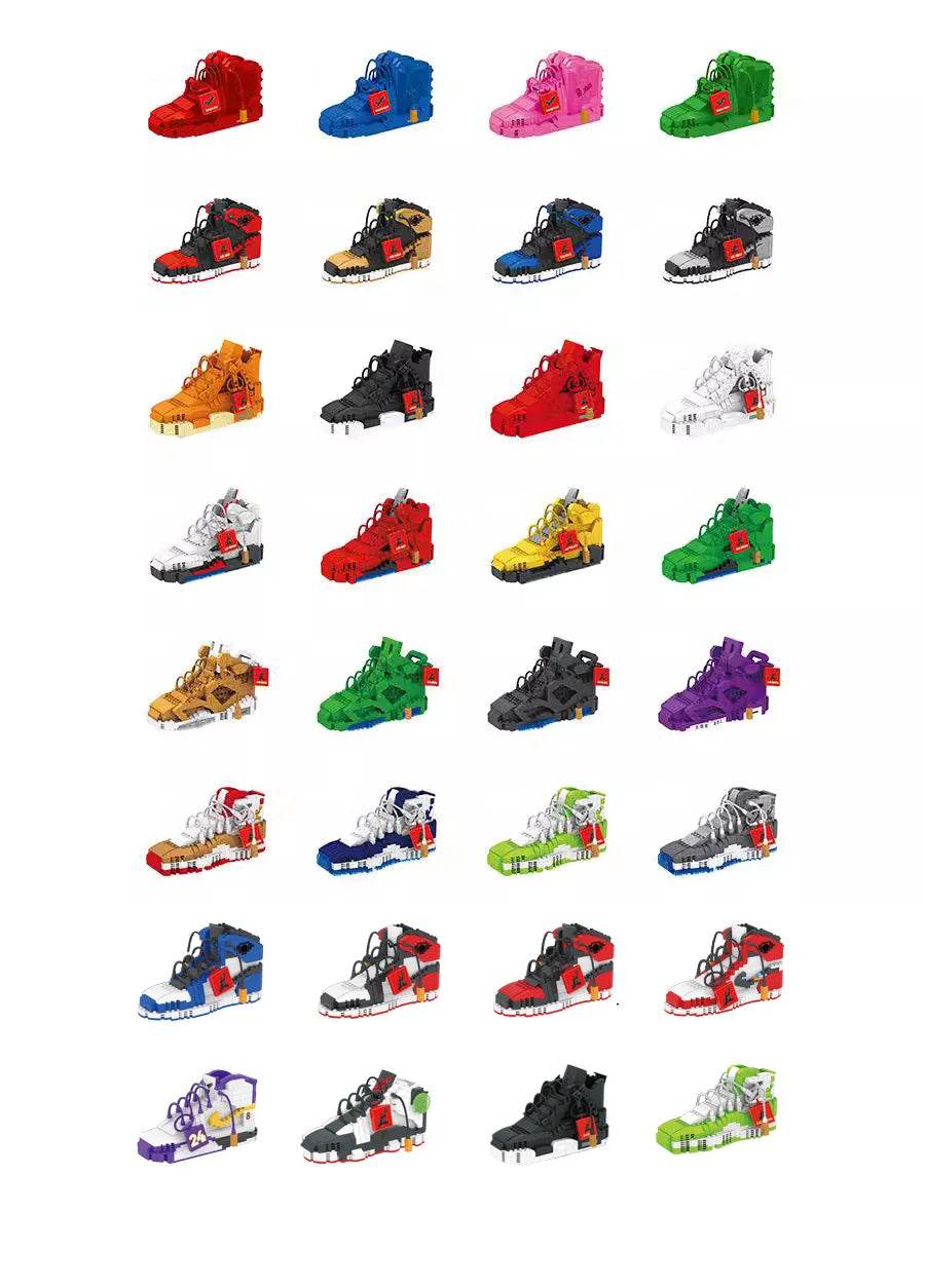 Mini Basketball Shoes 3D Puzzle Building Blocks Set for Adults - ToylandEU