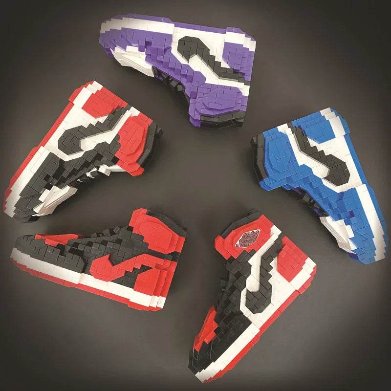 Mini Basketball Shoes 3D Puzzle Building Blocks Set for Adults - ToylandEU