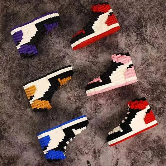 Mini Basketball Shoes Building Blocks Educational DIY -  ToylandEU™