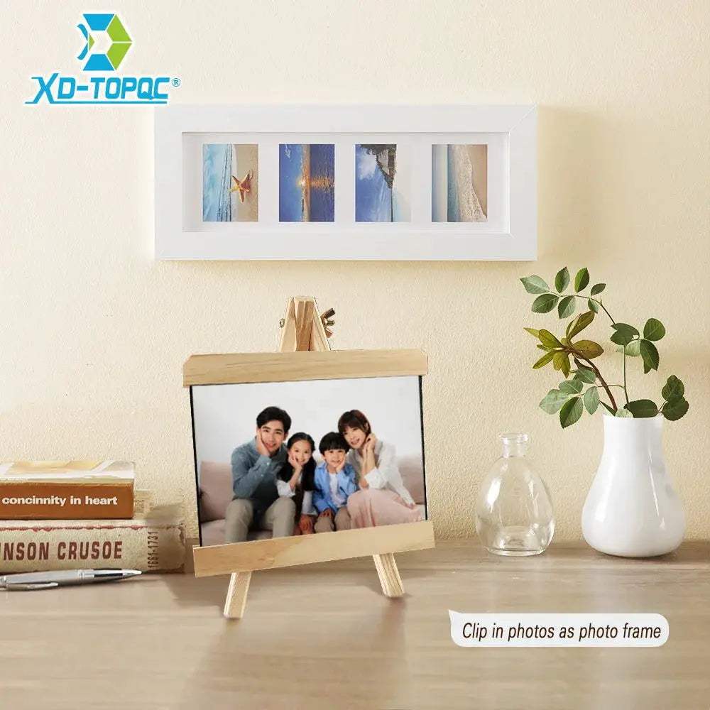 5 Styles Mini Chalkboard Desktop Blackboard Pine Wood Frame Table-top Black Board With Easel For Memu Drawing Bulletin Boards - ToylandEU