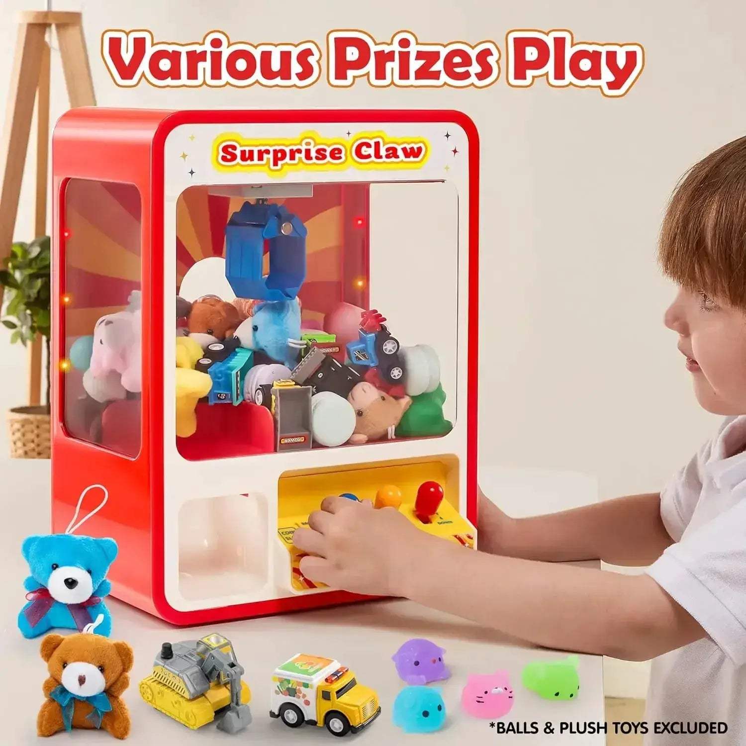 Mini Claw Machine Arcade Toy No Assembly Required Kids - ToylandEU