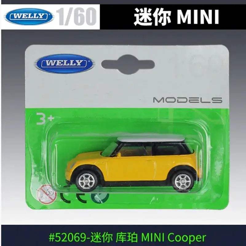 Mini Cooper Die Cast Model Sixty Scale Car Collectible Gift - ToylandEU