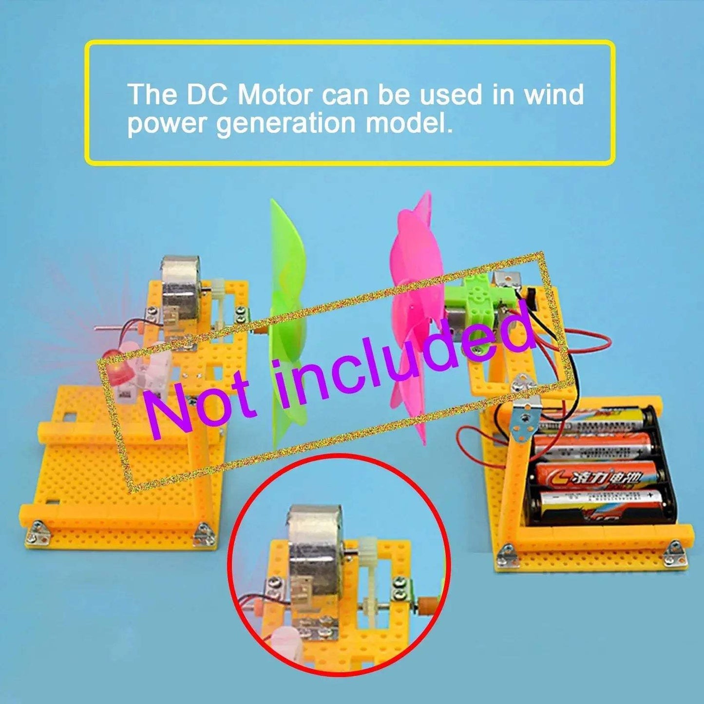 Mini DC Generator Motors For DIY Toys And Wind Turbines - ToylandEU