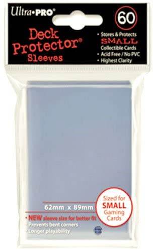 Mini Deck Protectors Clear 60 Pack For Trading Cards - ToylandEU