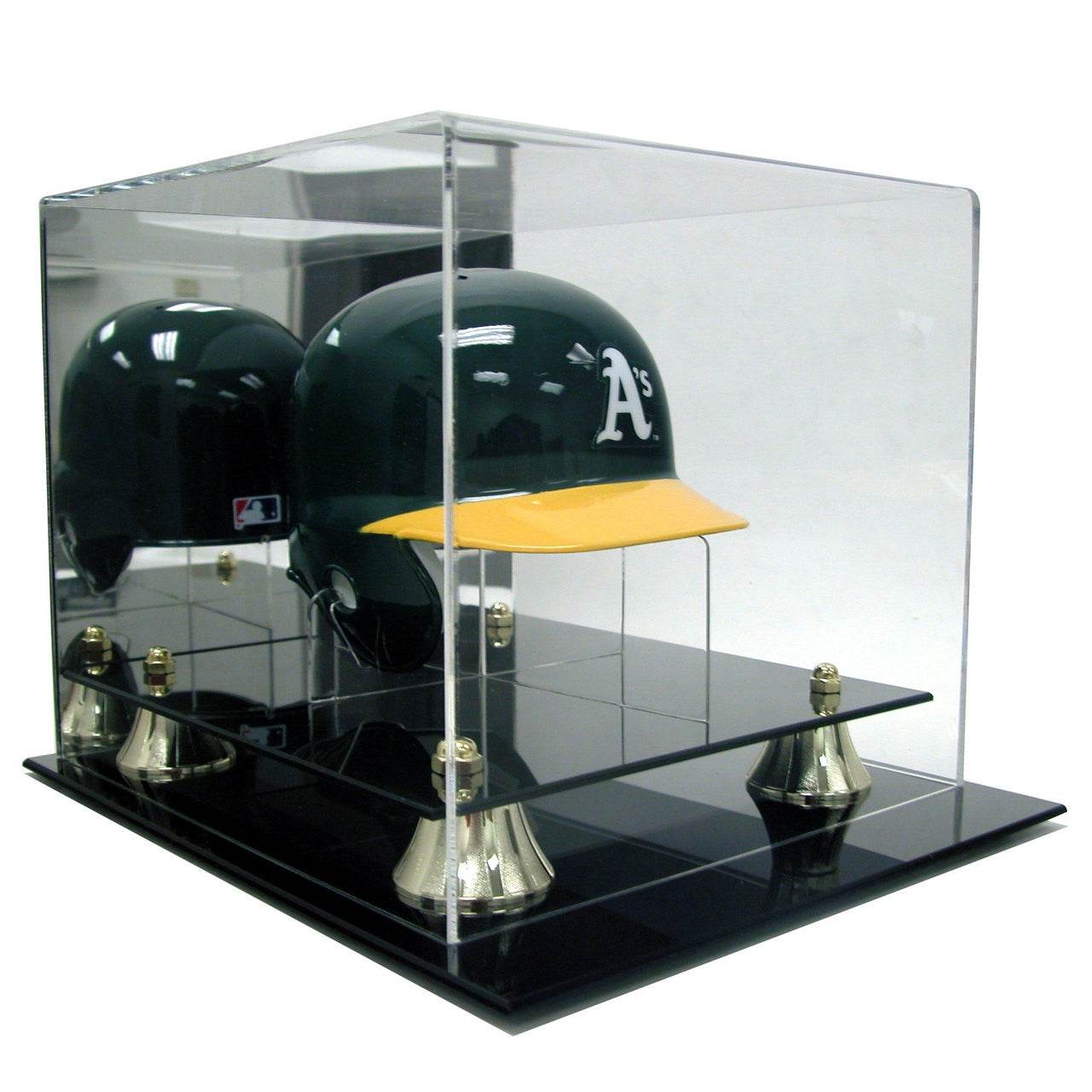 Mini Deluxe Acrylic Baseball Helmet Display Case With Stand - ToylandEU