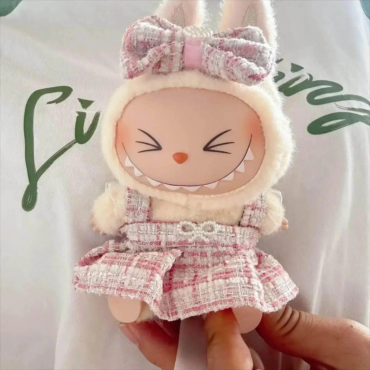  Mini Doll Clothes Outfit Accessories for Korea Kpop Exo Labubu Idol V1 V2 Skirt Sweater Clothing Gift -  ToylandEU™