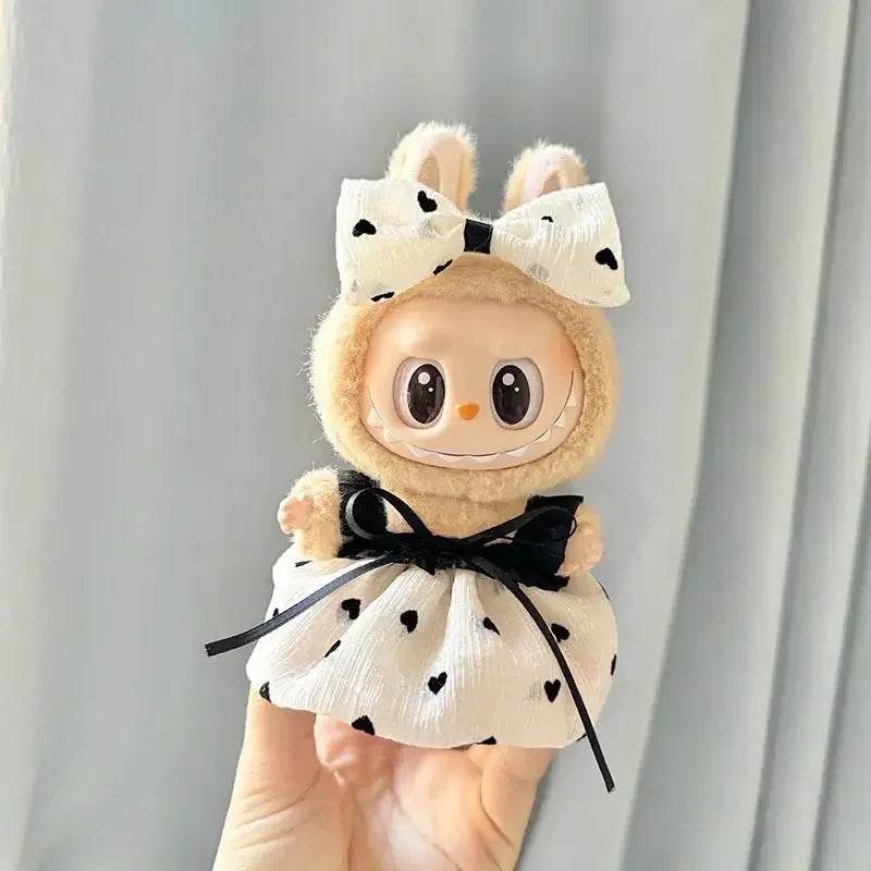 Mini Doll Clothes Outfit Accessories for Korea Kpop Exo Labubu Idol V1 V2 Skirt Sweater Clothing Gift - ToylandEU
