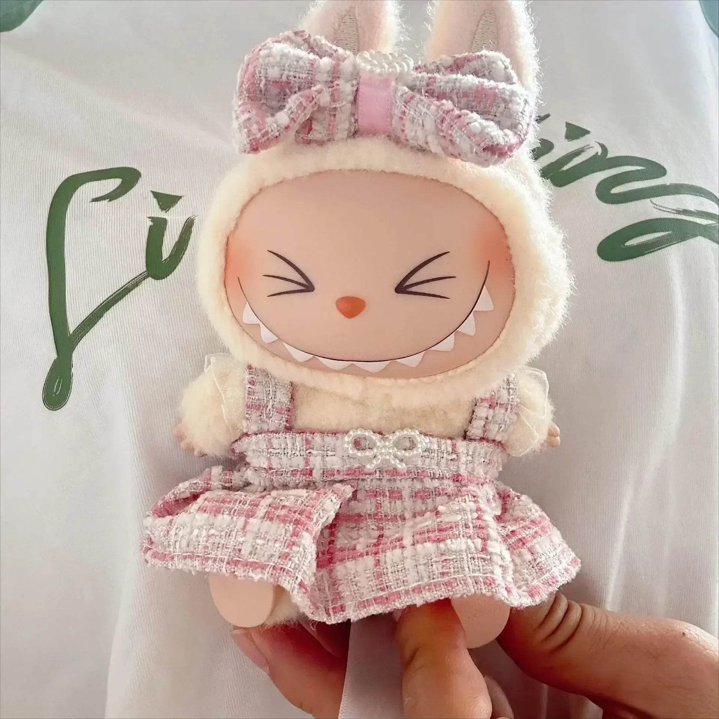 Mini Doll Clothes Outfit Accessories for Korea Kpop Exo Labubu Idol V1 V2 Skirt Sweater Clothing Gift - ToylandEU